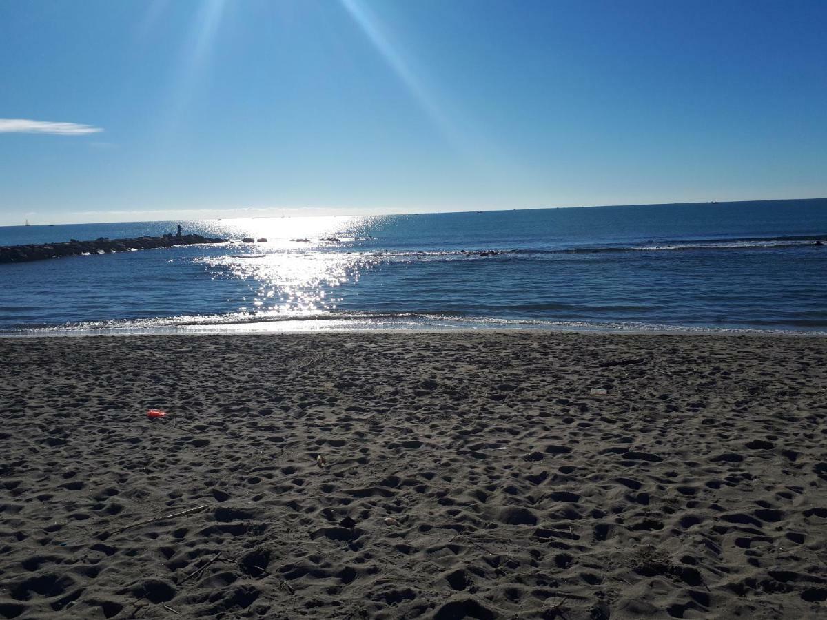 Attico Sul Mediterraneo Lido di Ostia Bagian luar foto
